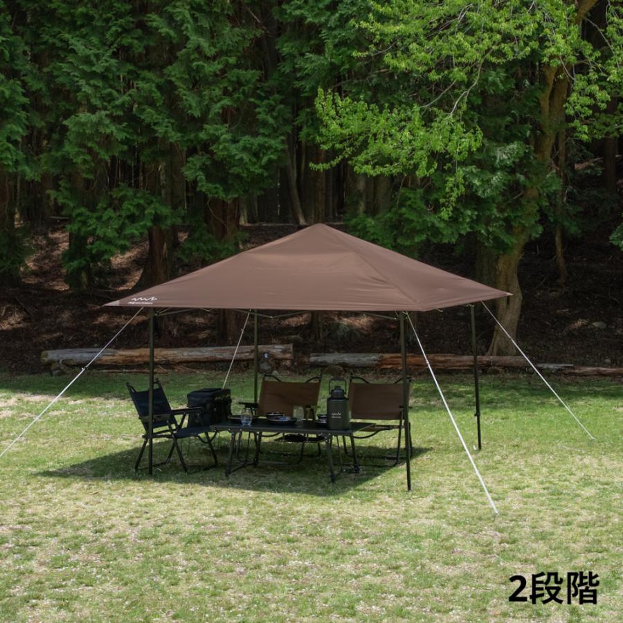 アルペンアウトドアーズ 完全遮光 ワンタッチタープテント 2.5m