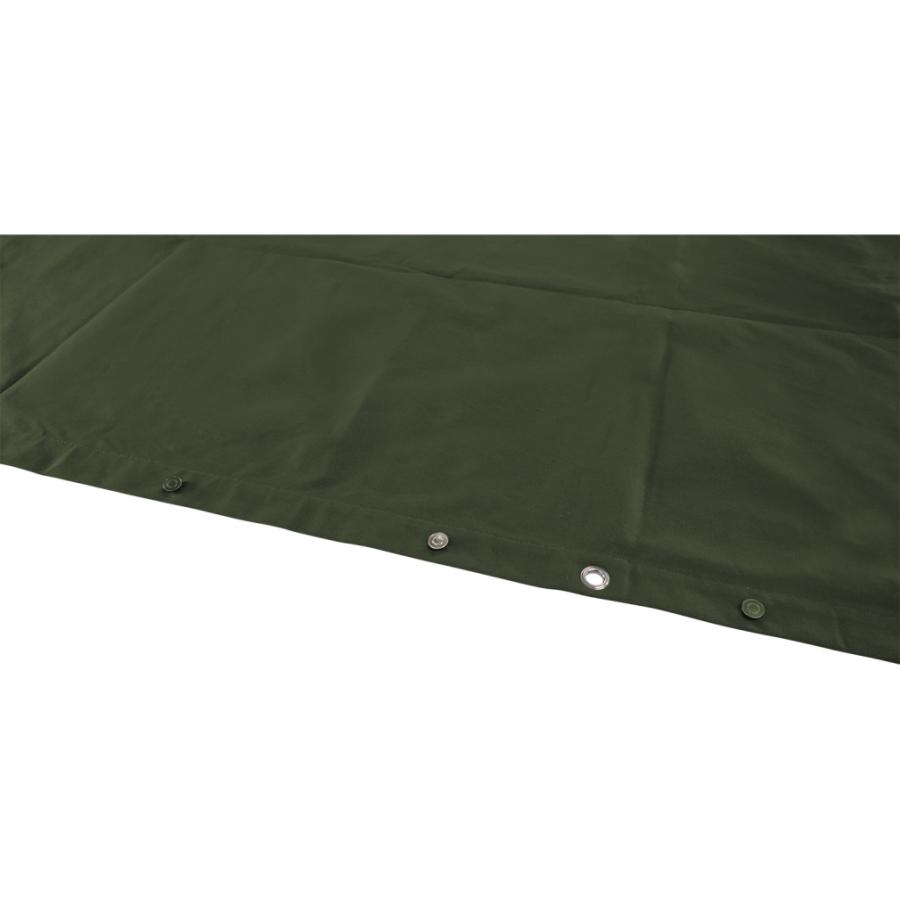 アソビト 焚き火軍幕 abt-001OD キャンプ タープテント : オリーブ