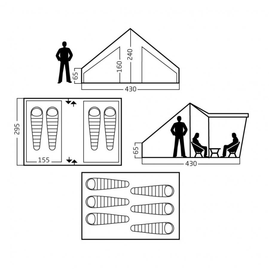 PGG サイズ5 NORDISK ノルディスク Utgard Sky 13.2 Technical Cotton Tent 4