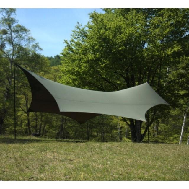 ソトラボ Cotton KOKAGE Wing Army Green KW AG キャンプ タープテント  