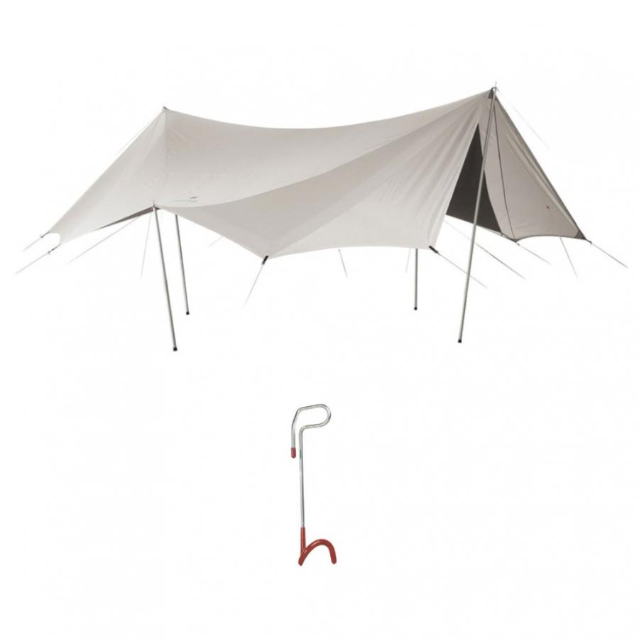 snow peak（スノーピーク） TAKIBIタープ オクタ ＆ ランタンハンガーL