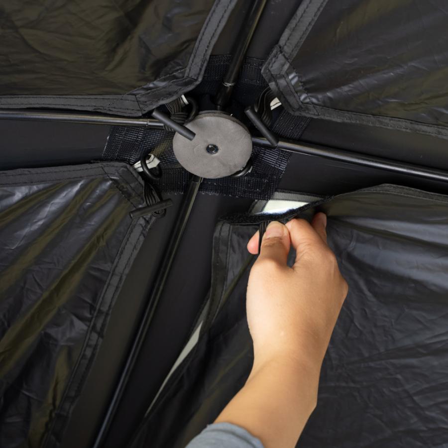 アルペンアウトドアーズ 完全遮光 スクエアサンシェード キャンプ