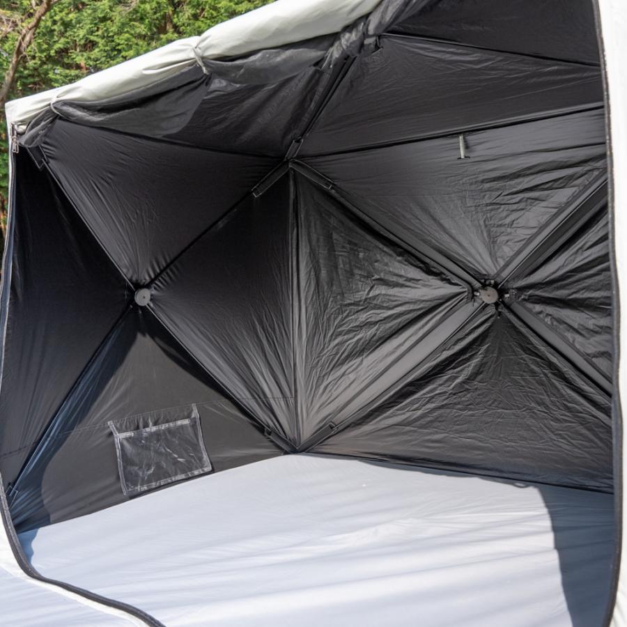 アルペンアウトドアーズ 完全遮光 スクエアサンシェード キャンプ