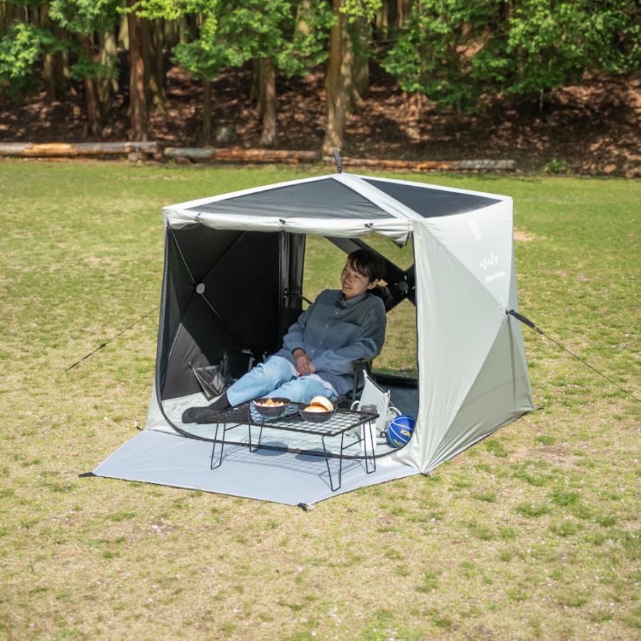アルペンアウトドアーズ 完全遮光 スクエアサンシェード キャンプ