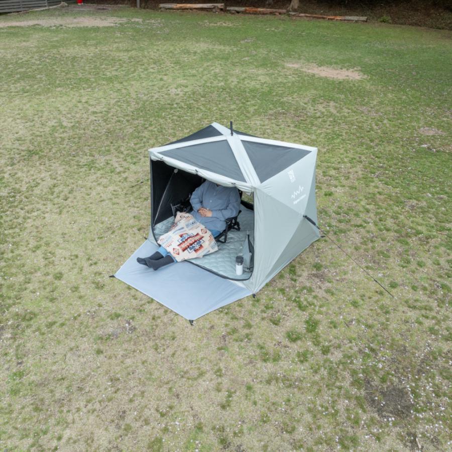 アルペンアウトドアーズ 完全遮光 スクエアサンシェード キャンプ