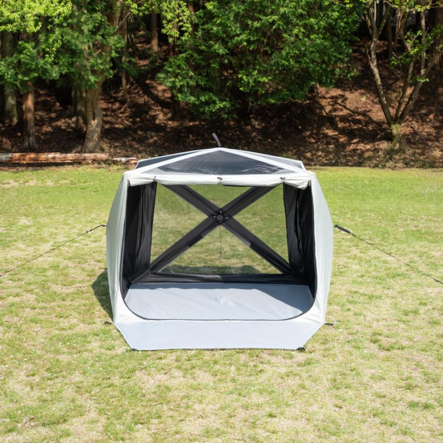 アルペンアウトドアーズ 完全遮光 スクエアサンシェード キャンプ