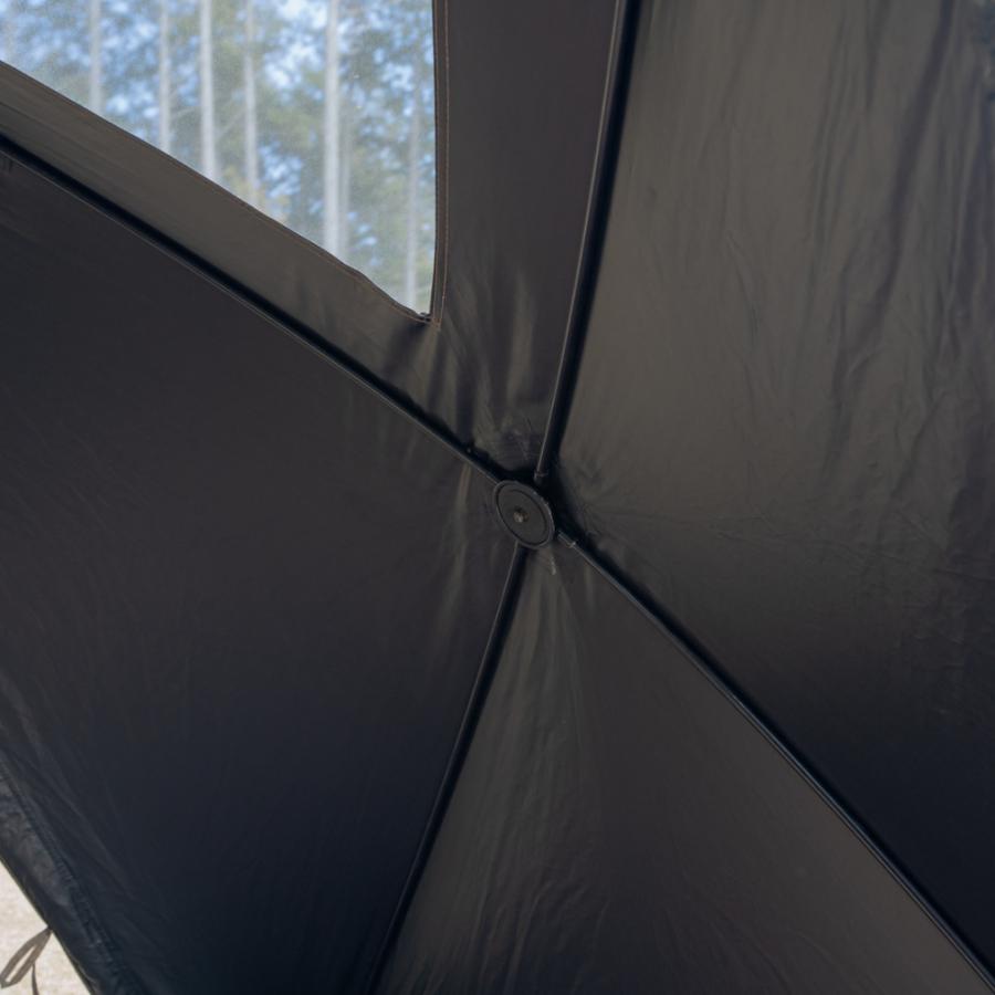 アルペンアウトドアーズ 100％完全遮光ヘキサ型キャンプシェード Mサイズ 2〜3人用 キャンプ テント Alpen Outdoors AOD |  | 11