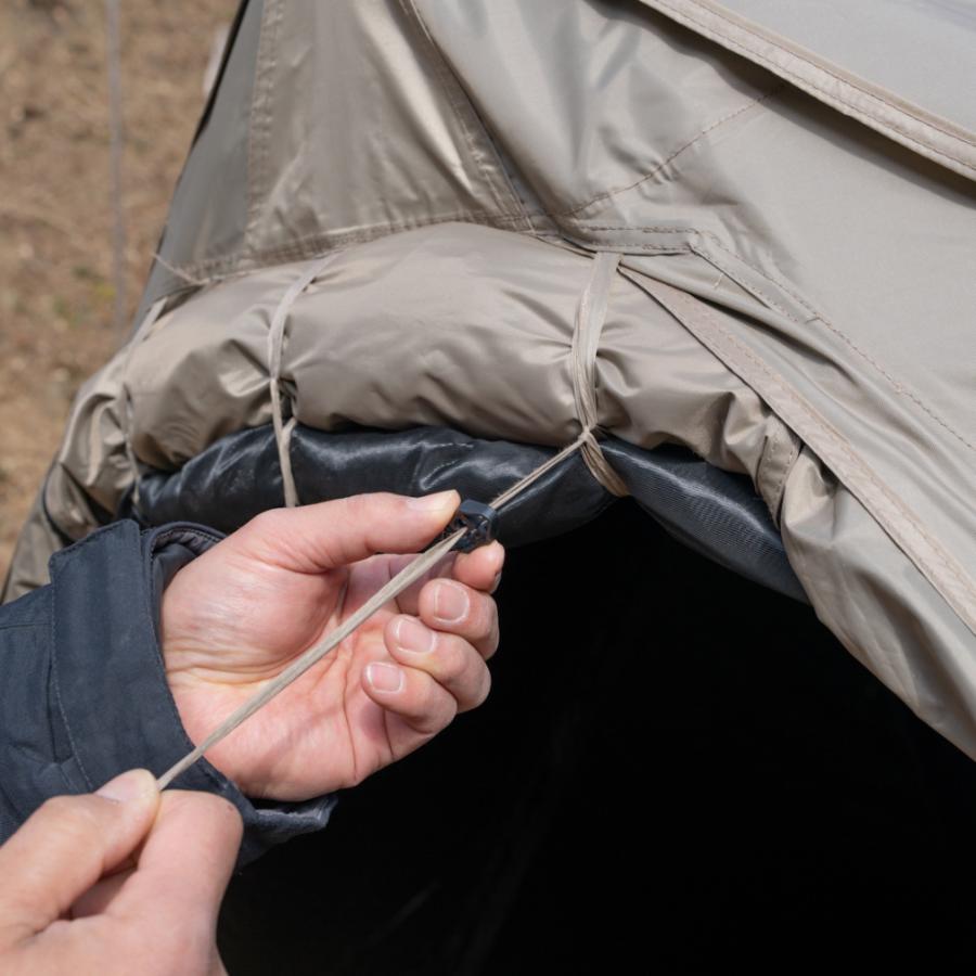 アルペンアウトドアーズ 100％完全遮光ヘキサ型キャンプシェード Mサイズ 2〜3人用 キャンプ テント Alpen Outdoors AOD |  | 09