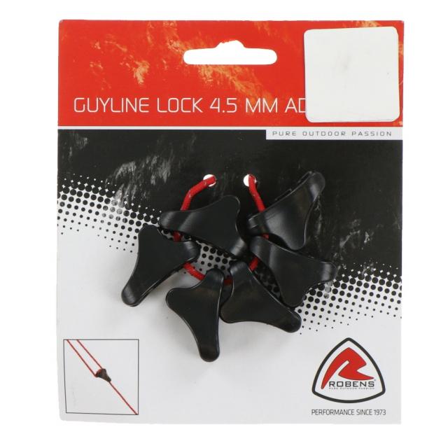 ローベンス Guyline Lock 4.5 mm 6P ガイラインロック 4.5mm 6個 690194 キャンプ 小物 ROBENS｜alpen-group｜02