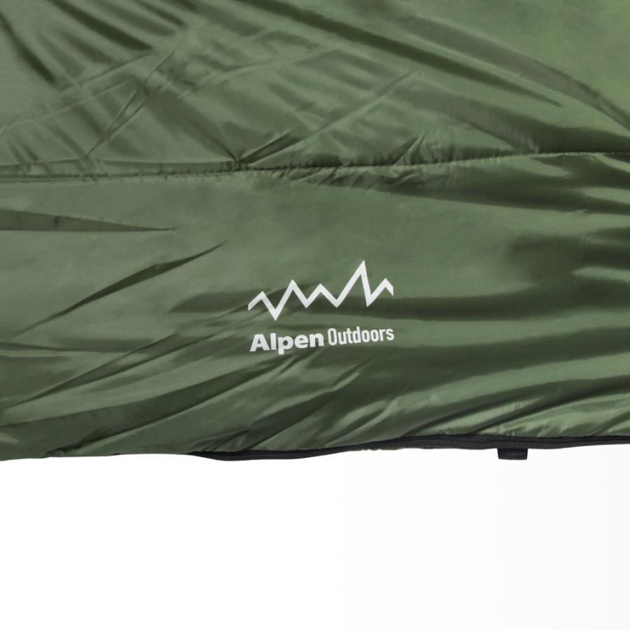 アルペンアウトドアーズ 封筒型シュラフ-5 キャンプ シュラフ 冬 Alpen