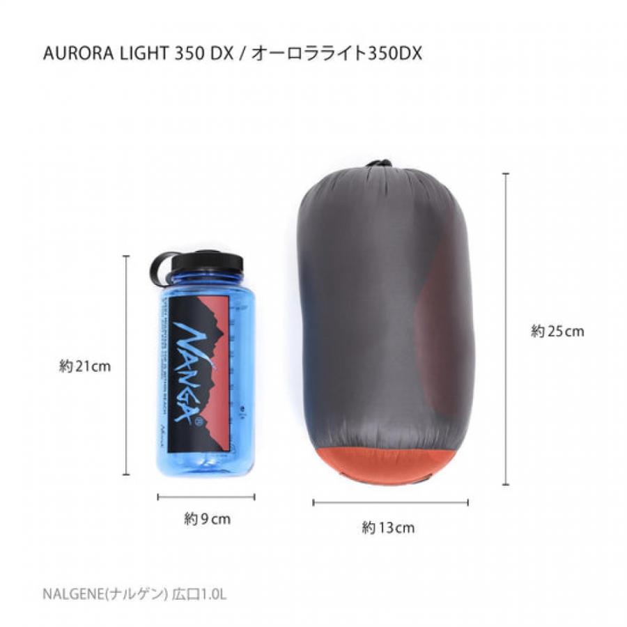 NANGA（ナンガ） AURORA TEX light 350DX レギュラー N0001227 RED