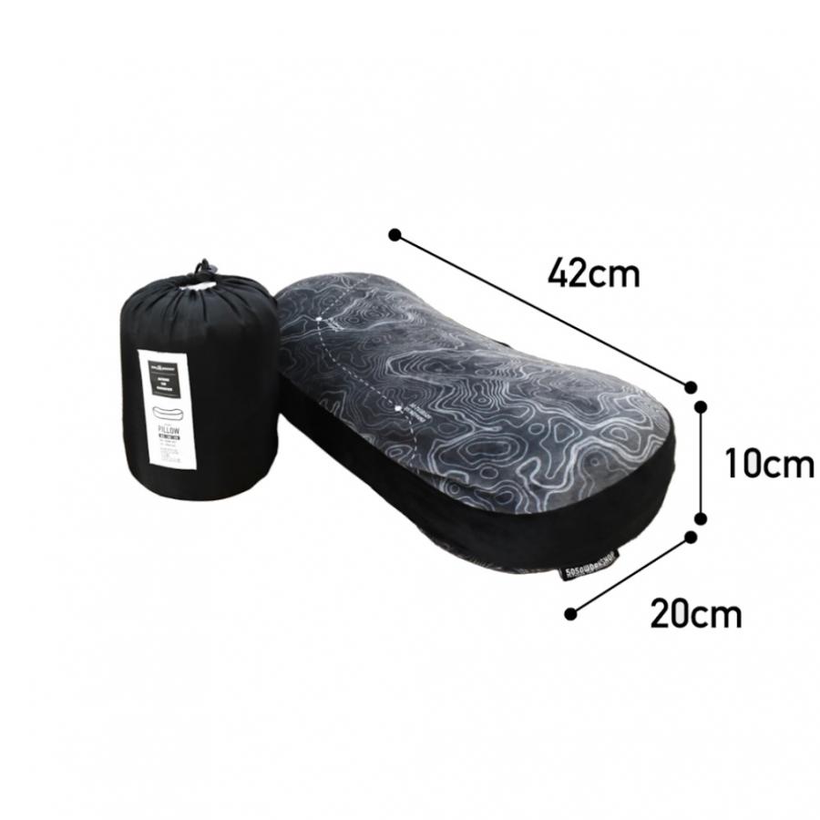 フィフティフィフティワークショップ PACKABLE PILLOW HARD TR033-4339