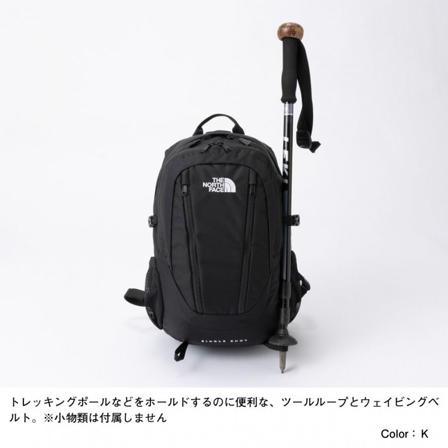 ザ・ノース・フェイス シングルショット 20L ブラック NM72203 K バックパック リュック THE NORTH FACE ノースフェイス