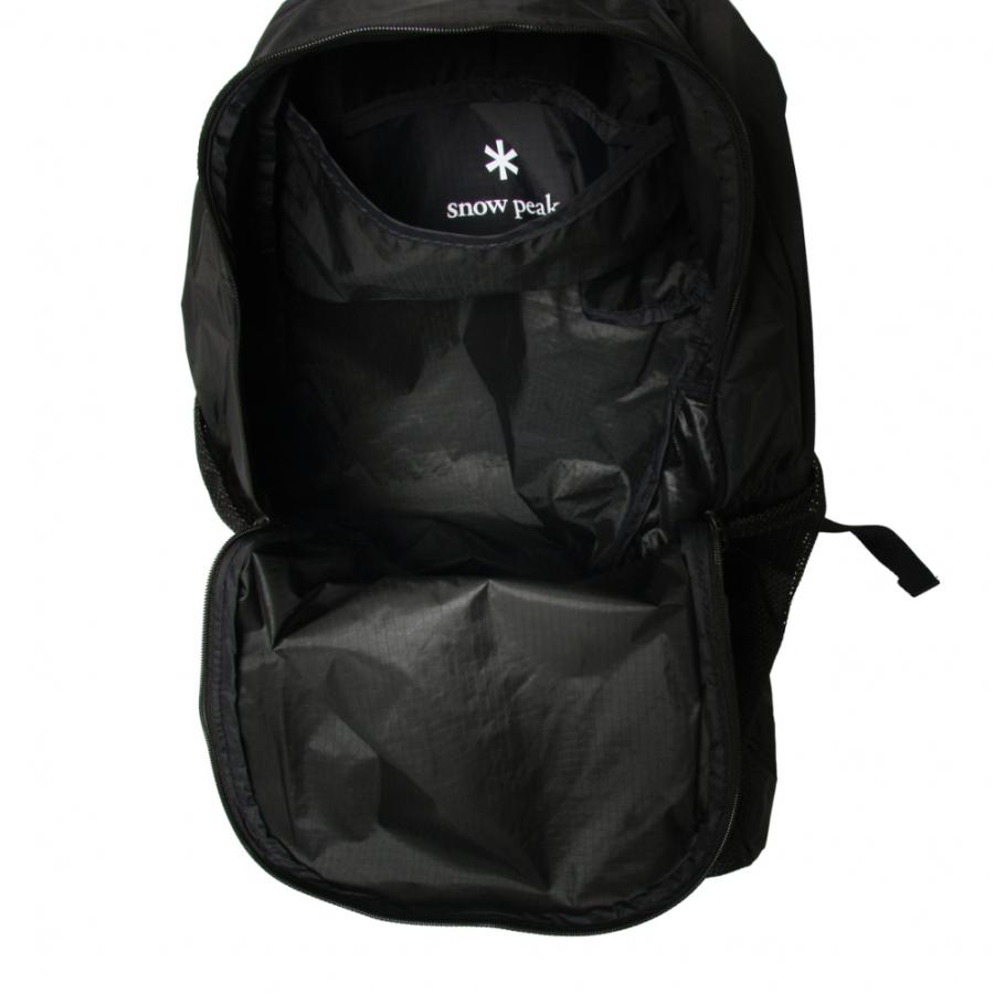 【極美品】スノーピーク バックパック snow peak / スノーピーク | New Standard Packable Backpack - Black