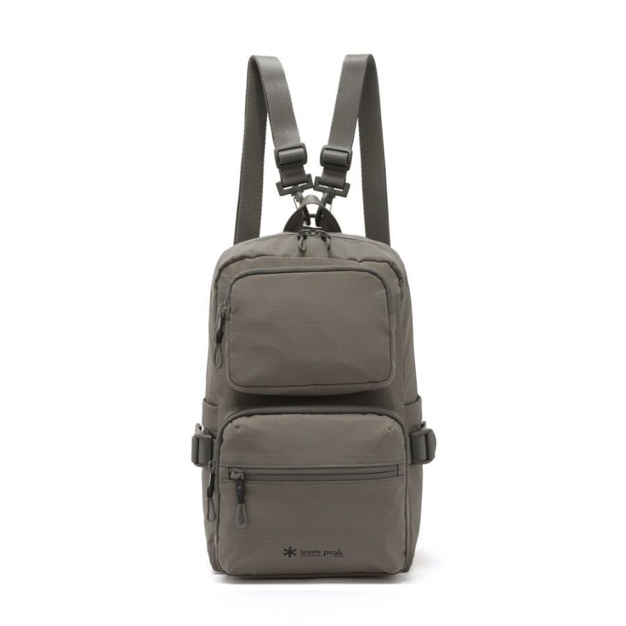 snow peak（スノーピーク） Dual Tech Small Backpack 9L DARK KHAKI