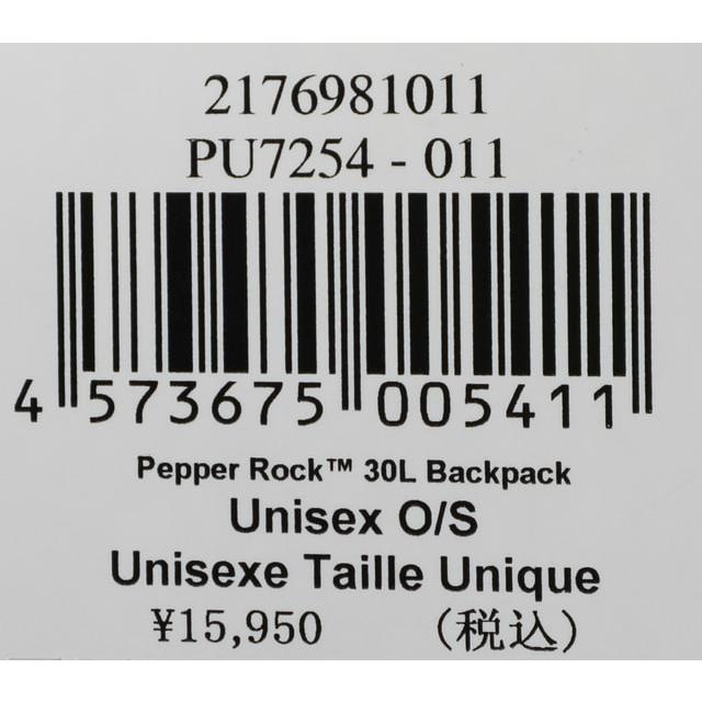 2026春夏 コロンビア ペッパーロック30Lバックパック Black Black PU7254 011 トレッキング バックパック リュック Columbiaの画像