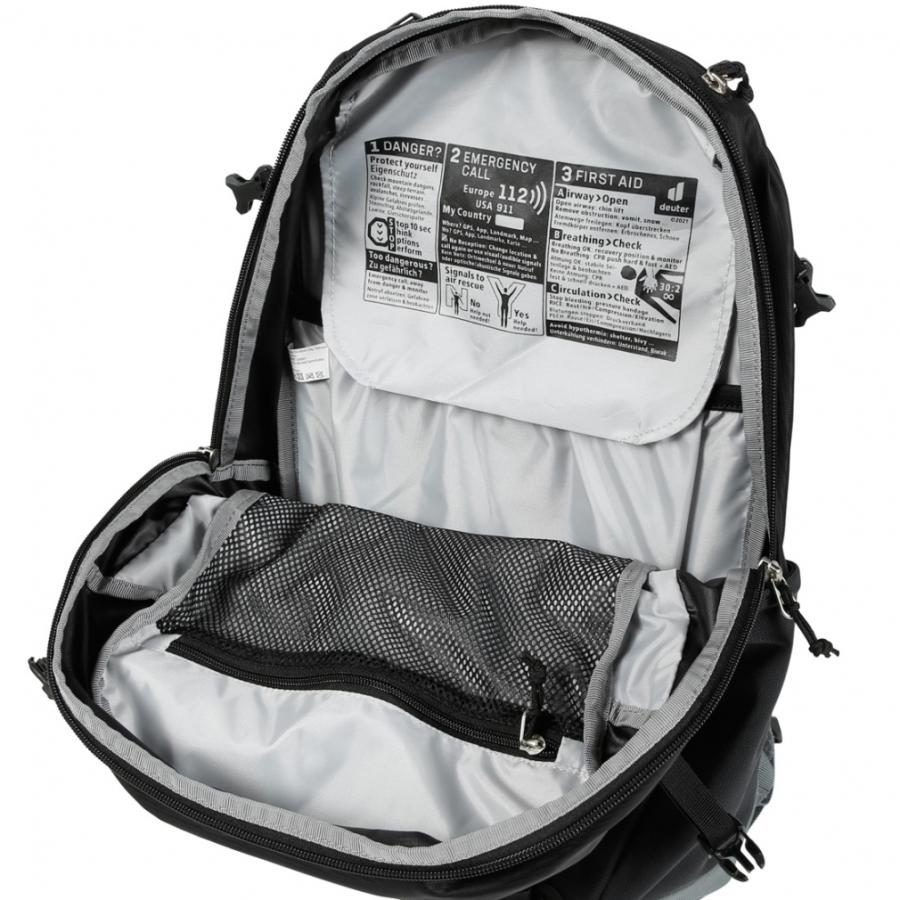 deuter ドイター トレイル 25 25L ブラック×シェール D3440523 deuter ドイター トレイル 25 25L ブラック×シェール D3440523