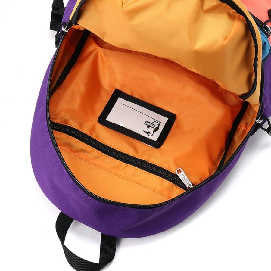 2025秋冬 チャムス Little Recycle Hurricane Day Pack 14L Crazy 25F CH60-3804 C111 ジュニア バックパック リュック CHUMSの画像
