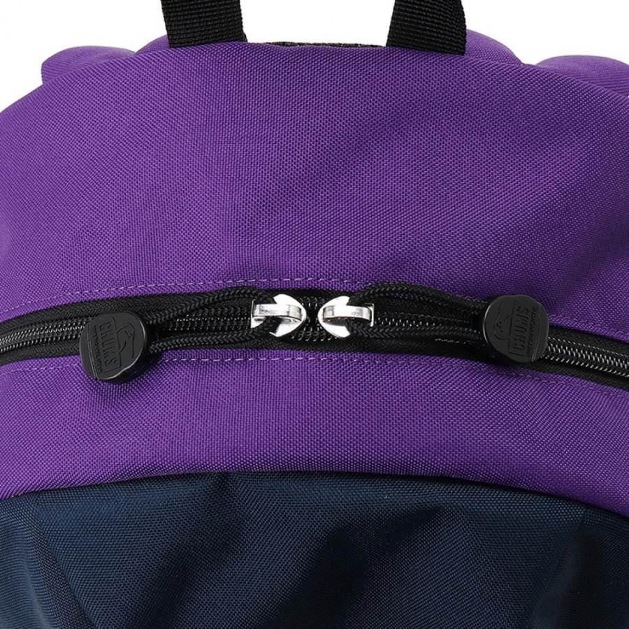 2025秋冬 チャムス Little Recycle Hurricane Day Pack 14L Crazy 25F CH60-3804 C111 ジュニア バックパック リュック CHUMSの画像