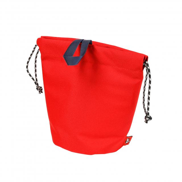 チャムス Recycle Stand Round Pouch Red CH603130 R001 トレッキング バッグ CHUMS