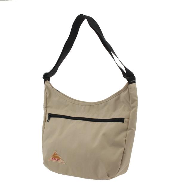 ■新品【KELTY】カーブ ショルダーバッグ、ボディバッグ、ベージュ、コーデュラ KELTY（ケルティ） ショルダーバッグ CURVE SHOULDER S コーデュラ