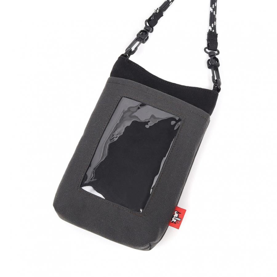 CHUMS（チャムス） Rope Shoulder Pouch Sweat Nylon CH60-3815 K018 トレッキング ショルダー ...