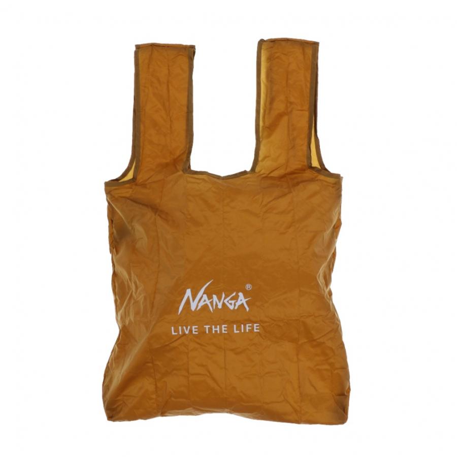 Ｎorganic 新品未使用3点➕使用済み➕サンプル品 NANGA（ナンガ） NANGA POCKETABLE ECO BAG(LIVE THE LIFE) N1ELGL93