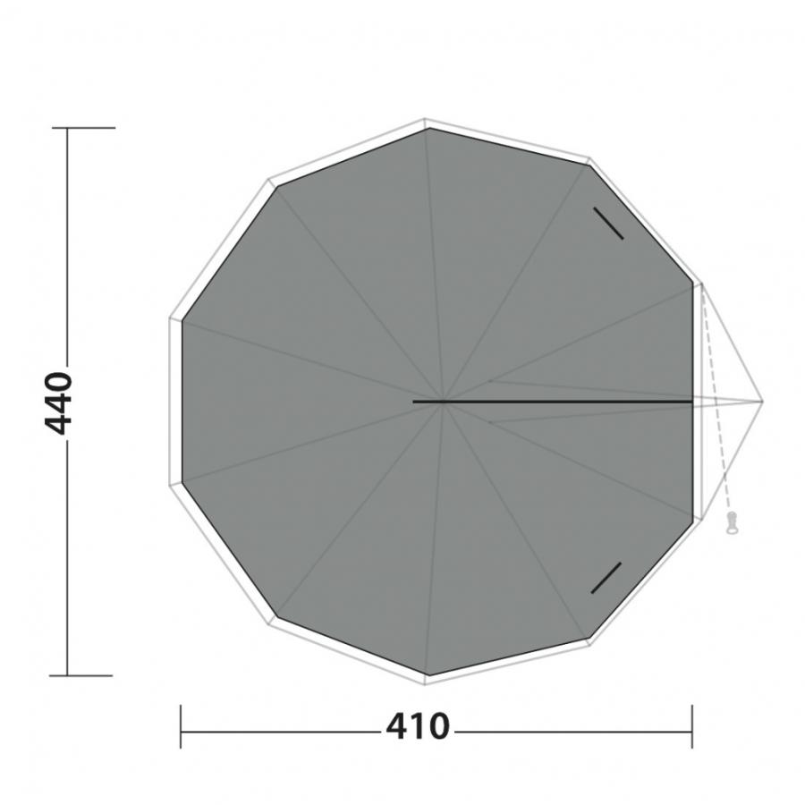 ROBENS（ローベンス） フロア チヌークウルサ 190038 キャンプ テント