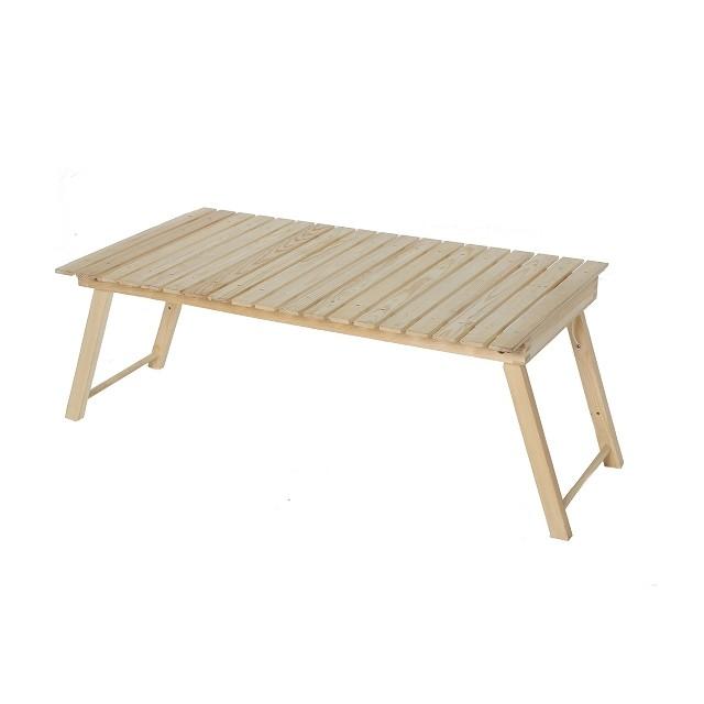 イグニオ 木製テーブル 約100×53cm アウトドア キャンプ IGNIO アルペン PayPayモール店 通販 PayPayモール
