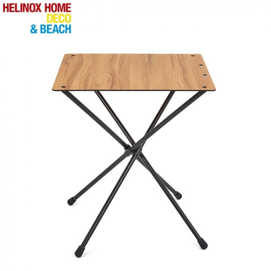 ヘリノックス カフェテーブル 19750026917000 キャンプ テーブル : クラシックウォールナット Helinox