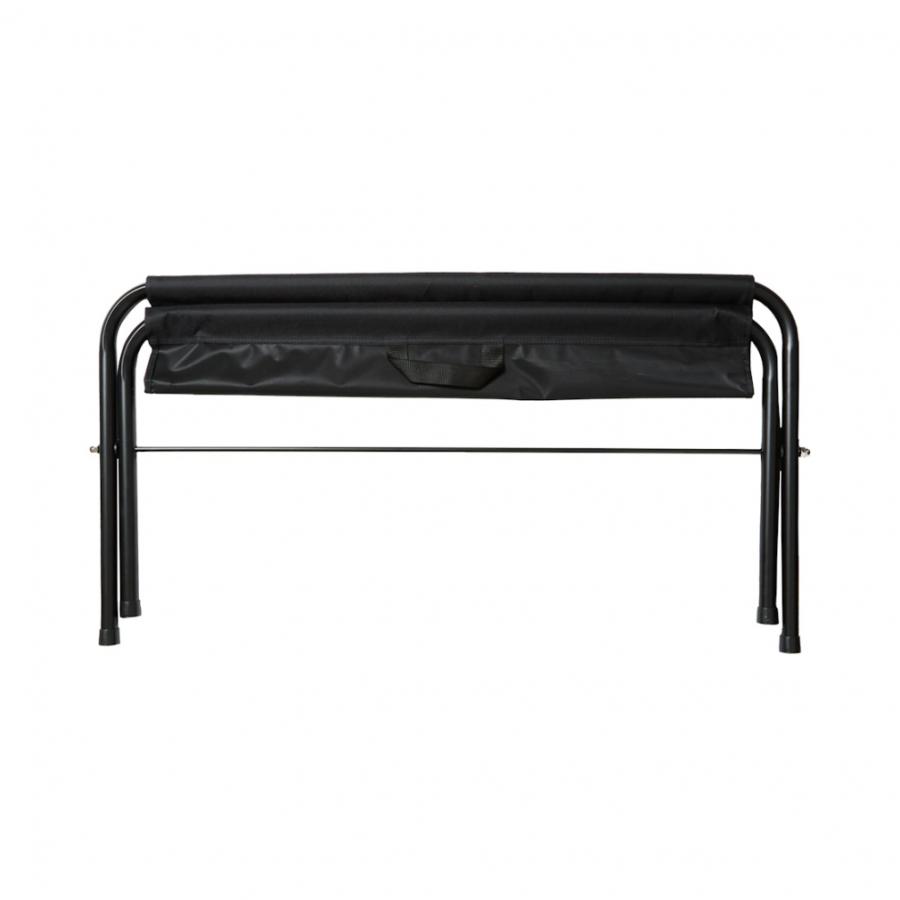 IGNIO（イグニオ） スチールベンチ キャンプ チェア : ブラック