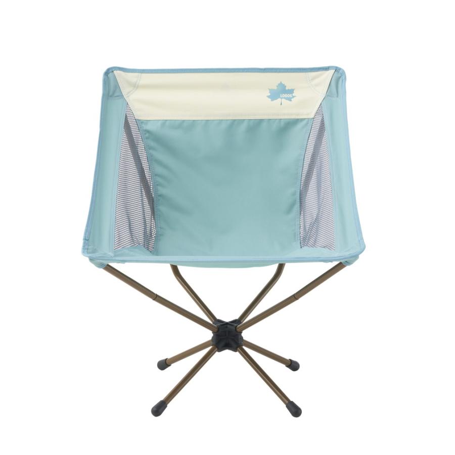 LOGOS ロゴス Life バケットチェア カラフルロゴス ライトブルー