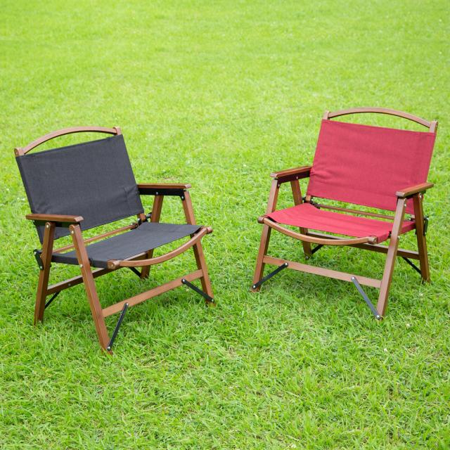 BUNDOK ロースタイルチェアBAMBOOレッド② BUNDOK（バンドック） ロースタイルチェア BAMBOO レッド BD-114RD