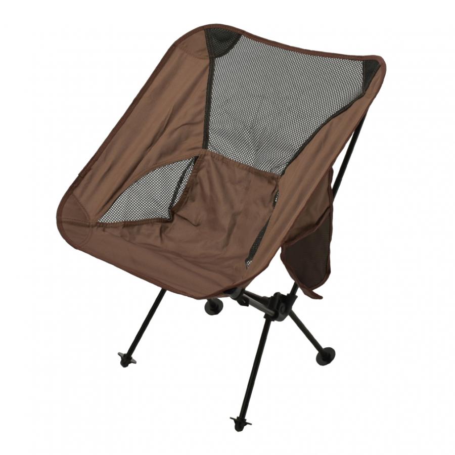 ピースパーク ポータブル アルミチェア PORTABLE ALUMI CHAIR 36660501 キャンプ チェア BROWN