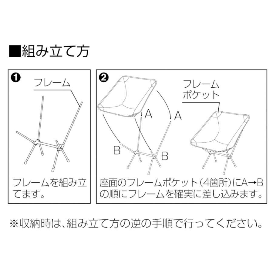 IGNIO（イグニオ） スチールフォールディングチェア 2脚セット