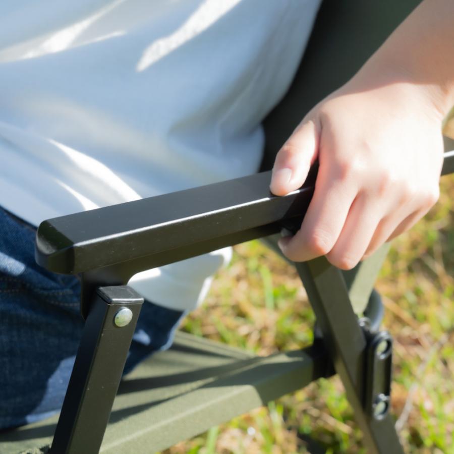 アルペンアウトドアーズ 撥水 ローチェア キャンプ チェア ロータイプ