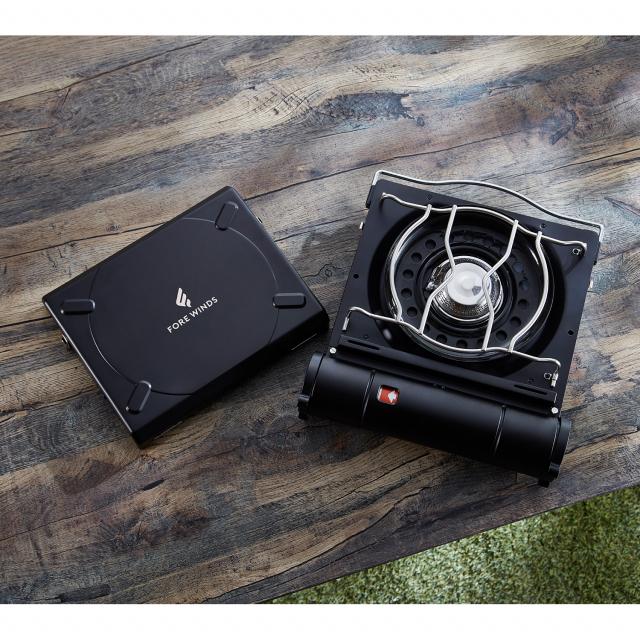 生活家電 FORE WINDS LUX CAMP STOVE（ブラック）