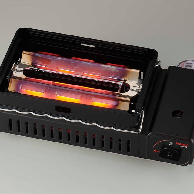 イワタニ Iwatani バーベキュー　炉ばた焼器 網焼き 炙り屋Ⅱ カセットコンロ 卓上コンロ  CB-ABR-2 収納バッグ 持ち運び mw0635 Iwatani（イワタニ） カセットガス炉ばた焼器 炙りやII CB-ABR-2