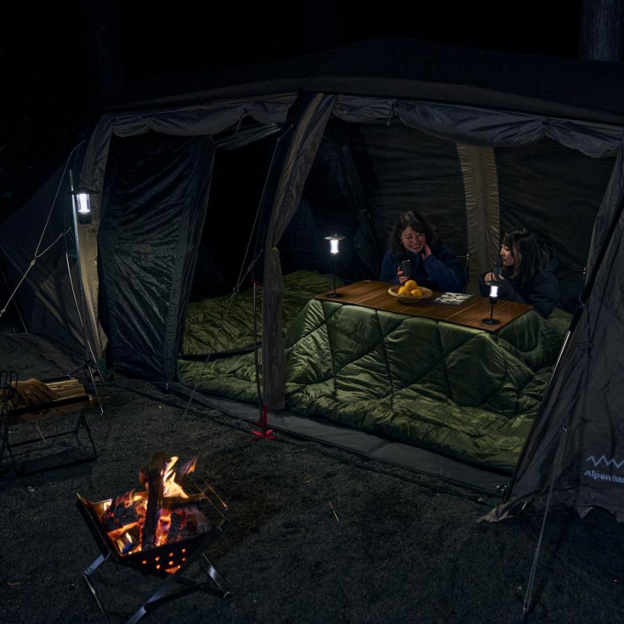 アルペンアウトドアーズ LEDシェードランタン300 キャンプ LEDランタン