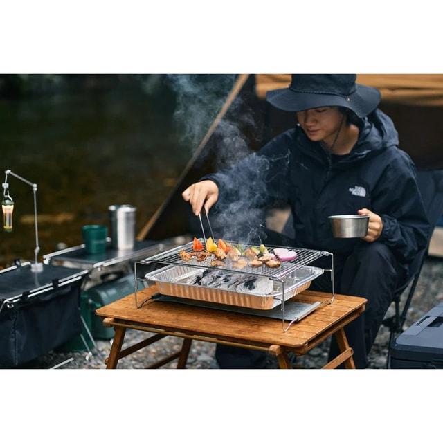 尾上製作所 オノエ かたづけ簡単卓上BBQコンロ KT-3143 キャンプ BBQ
