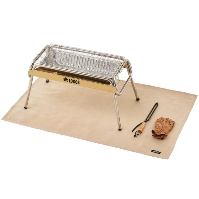LOGOS（ロゴス） たき火台シート・ワイド 80×130cm 81064023 キャンプ