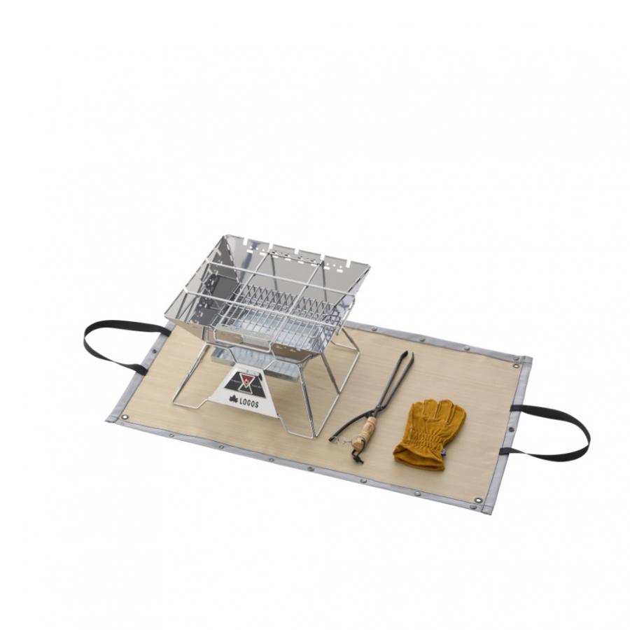 LOGOS（ロゴス） たき火台耐熱シートバッグ 81064210 キャンプ 焚き火