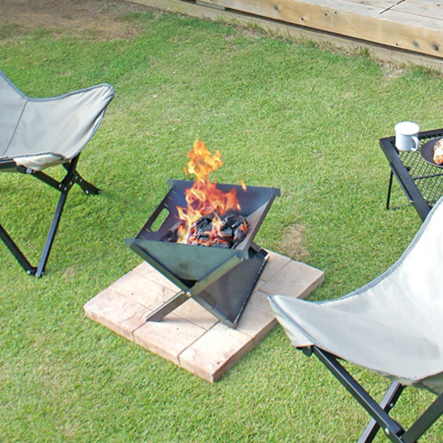 アルペン　焚き火台　ファイヤーピット 初心者にもオススメ！使い勝手に優れた「Alpen Outdoors」の