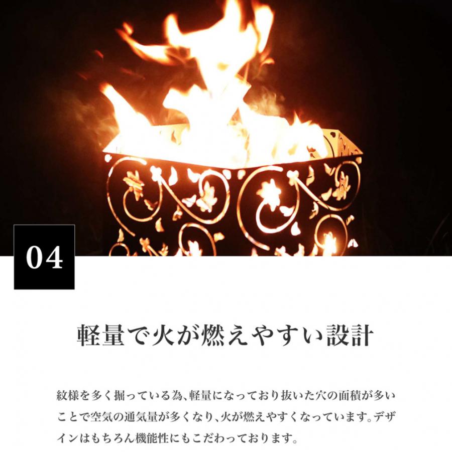 S'more 伝統柄焚き火台 楽天市場】【S'more / 和柄組立焚き火台（Sサイズ） 】焚き火台 スモア