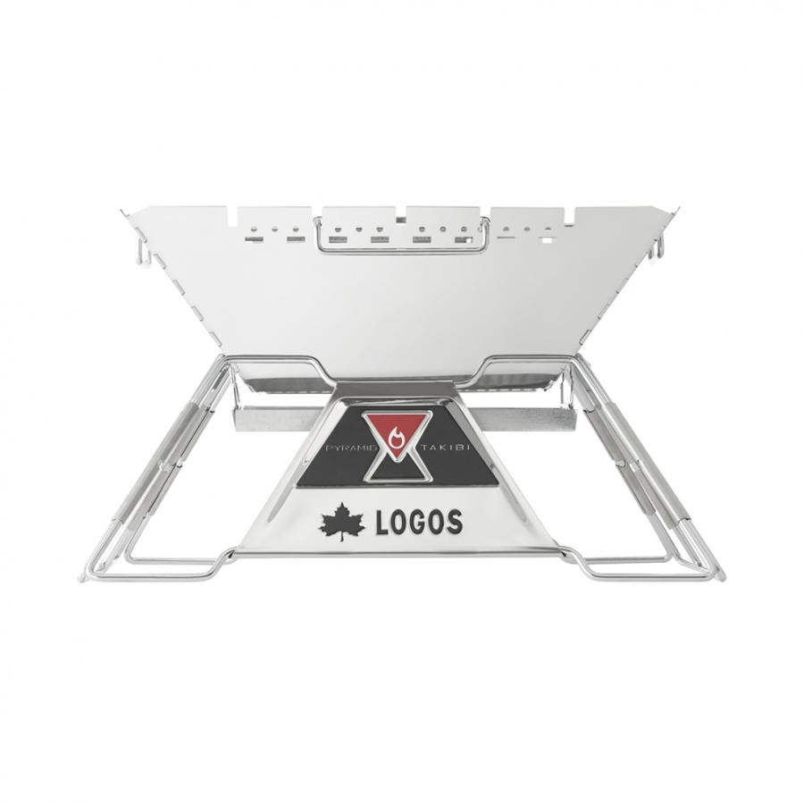 ロゴス LOGOS The ピラミッドTAKIBI XL ＆ チャコールデバイダー 81064161 81064169 キャンプ 焚き火台 LOGOSの画像