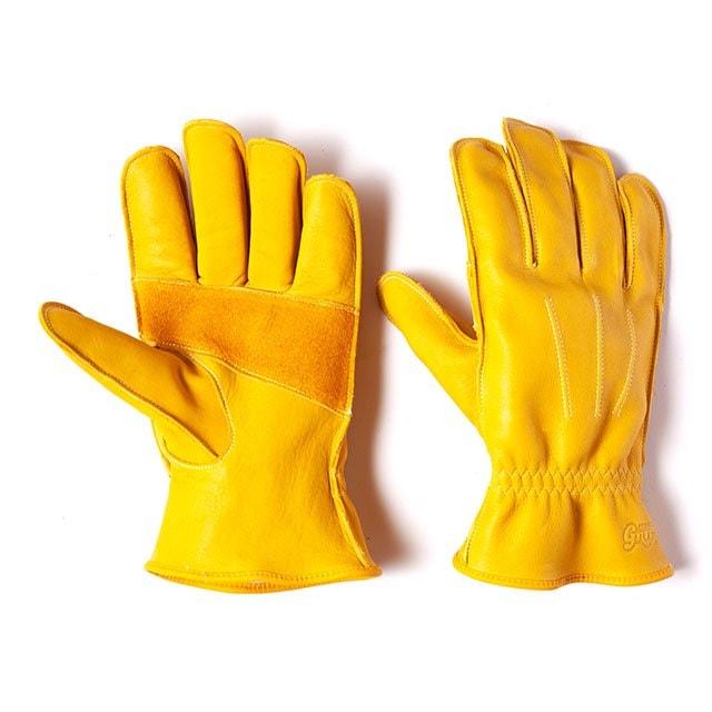 Grip Swany キャンプグローブ G-1　Lサイズ イエロー GRIP SWANY（グリップスワニー） 【G-1】 HERITAGE GLOVE G-1 001