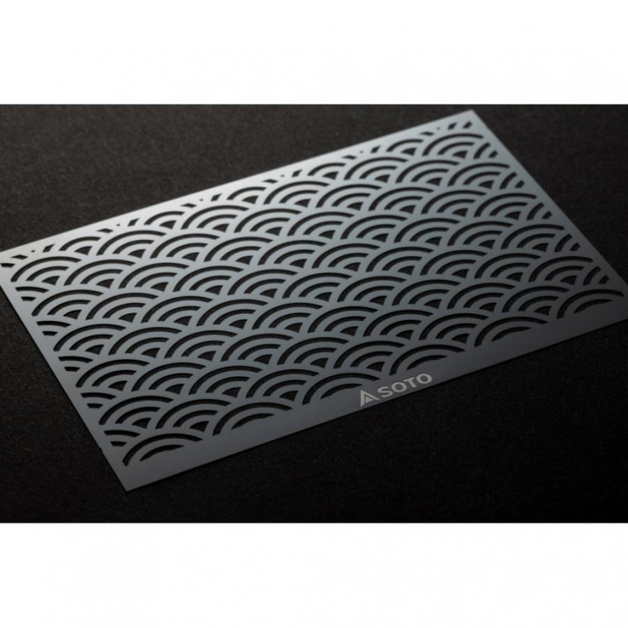 SOTO ソト Hinoto オーナメント 青海波 SOD-2604SG キャンプ ランタン