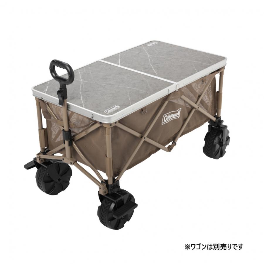 コールマン 四つ折りテーブル （廃盤ランタンプリント）&コールマングリル       キャンプ・アウトドア アウトドアワゴンテーブルの通販｜キャンプ用品のコールマン【公式