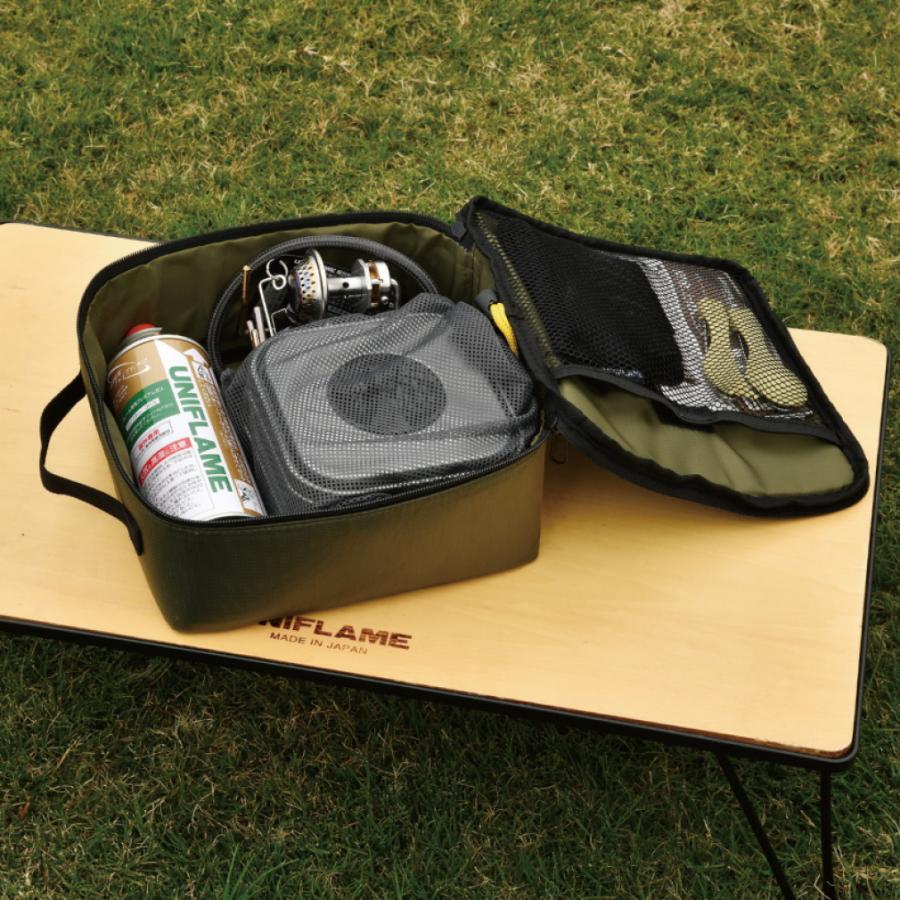 UNIFLAME（ユニフレーム） ギアツールBOX カーキグリーン 683552