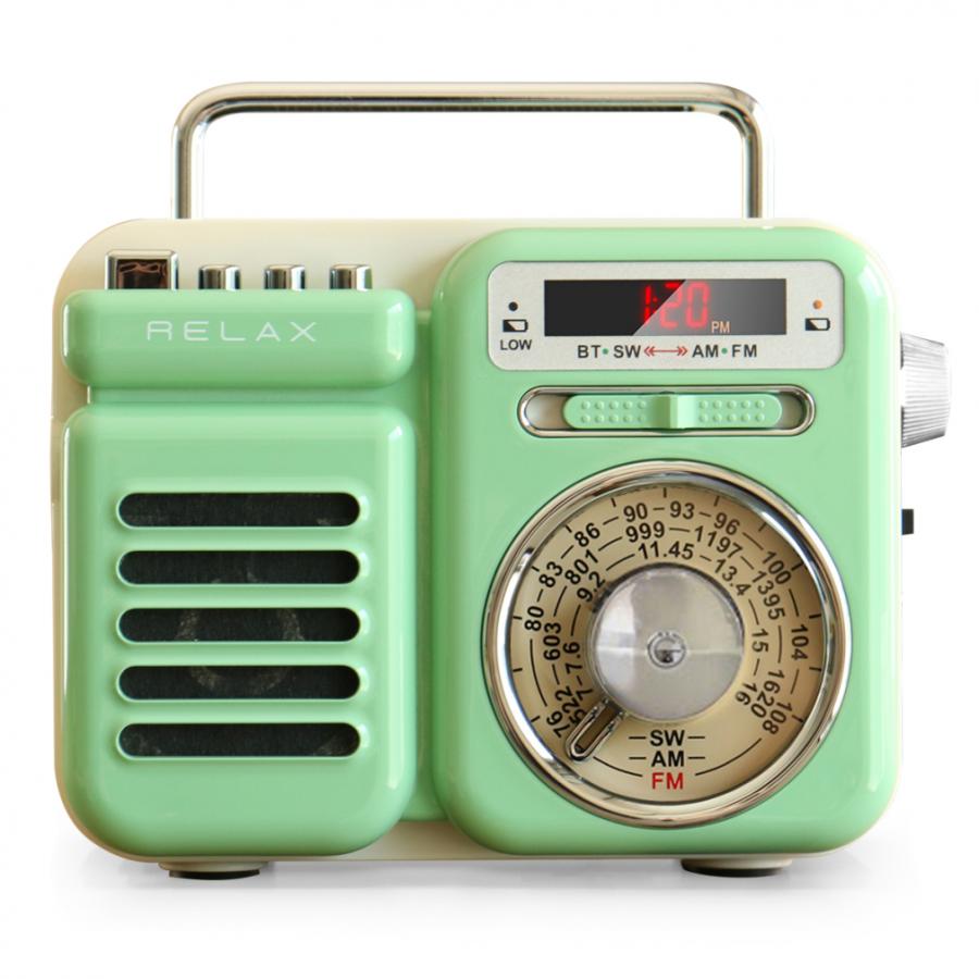 モバイルラジオ リラックス マルチレトロラジオ RE096-05 09110 キャンプ ラジオ